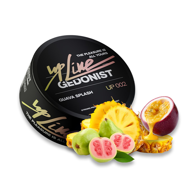 Табак Gedonist UPLine Guava Splash № 002 (Гуава, Ананас, Маракуйя) Табак Gedonist UPLine Guava Splash № 002 (Гуава, Ананас, Маракуйя)