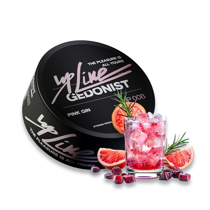 Табак Gedonist UPLine Pink Gin № 008 (Грейпфрутовий джин) Табак Gedonist UPLine Pink Gin № 008 (Грейпфрутовий джин)