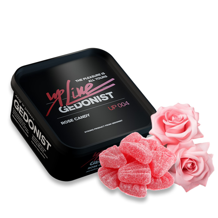 Табак Gedonist UPLine Rose Cany № 004 (Желейки с ароматом розы)