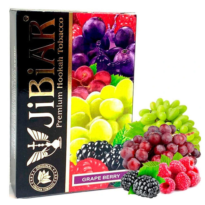 Тютюн Jibiar Grape berry (Виноград, Ожина, Малина, Чорний виноград)