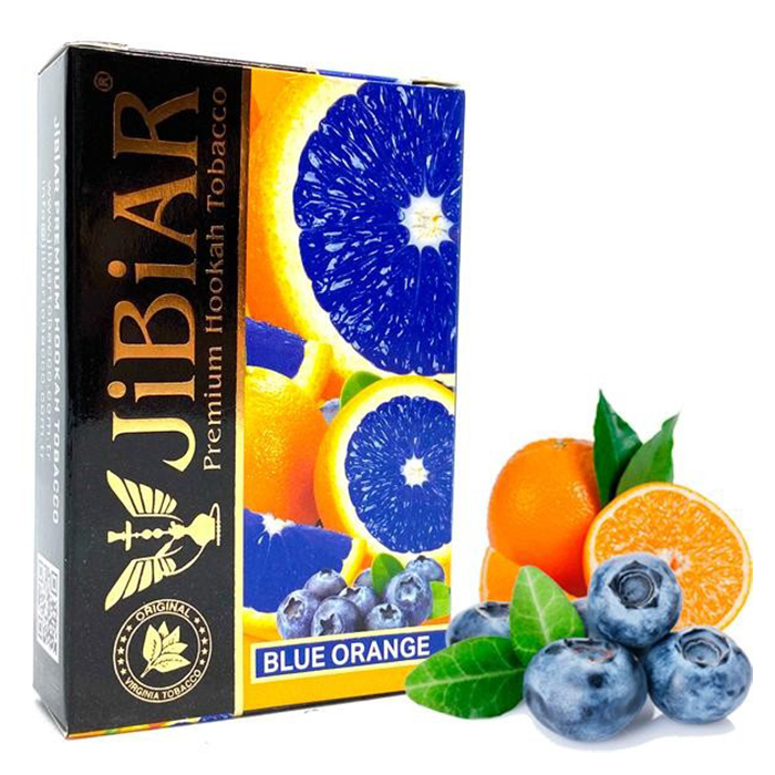 Тютюн Jibiar Blue Orange (Апельсин, Лохина)