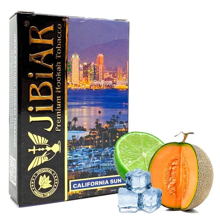 Табак Jibiar California sun (Дыня, Лед, Лайм)