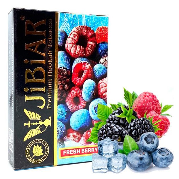 Тютюн Jibiar Fresh Berry (Лід, Малина, Ожина, Чорниця)