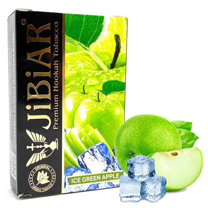 Тютюн Jibiar Ice Green Apple (Лід, Яблуко)