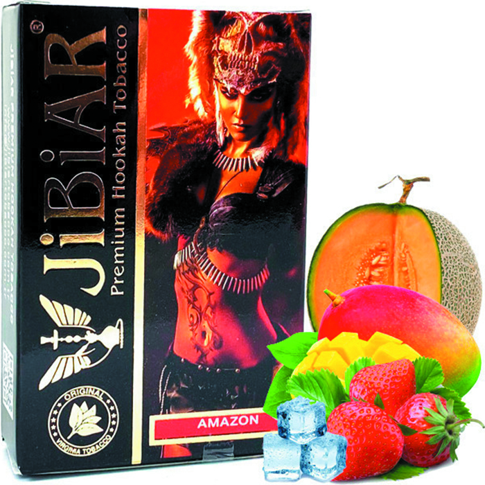 Табак Jibiar Amazon (Диня, Лед, Манго, Клубника)