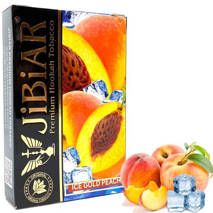 Тютюн Jibiar Ice Gold Peach (Лід, Персик)