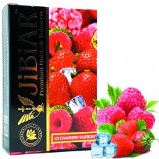 Тютюн Jibiar Ice Strawberry Raspberry (Полуниця, Малина) 50 г