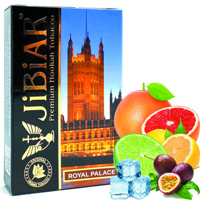Табак Jibiar Royal palace (Грейпфрут, Лед, Лайм, Лимон, Маракуйя)