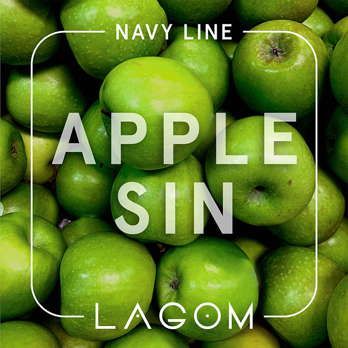 Тютюн Lagom Navy Apple Sin (Зелене яблуко)