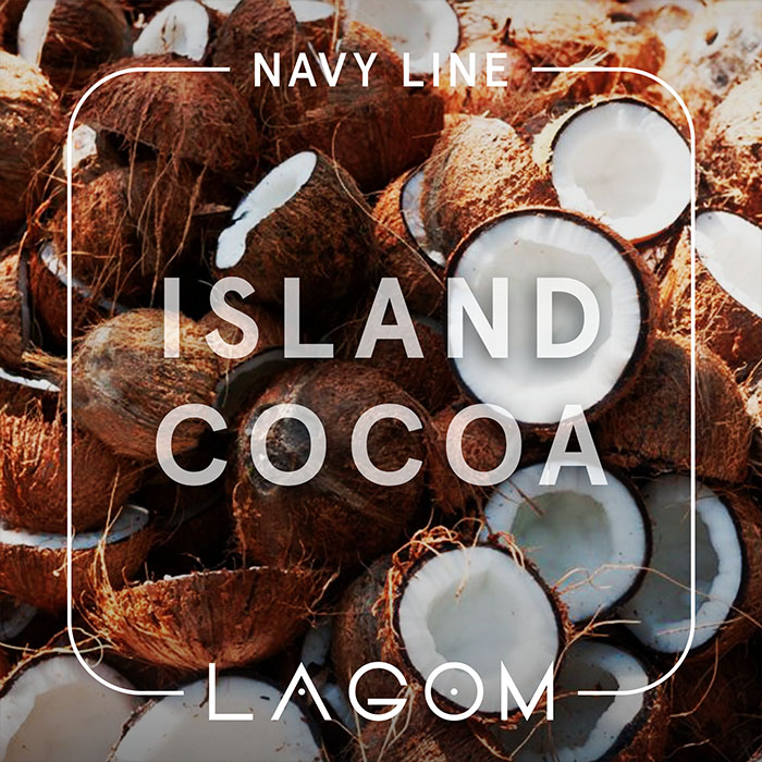 Табак Lagom Navy Island Cocoa (Oreo с кокосовым молоком)