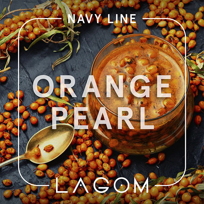 Тютюн Lagom Navy Orange Pearl (Обліпиха)