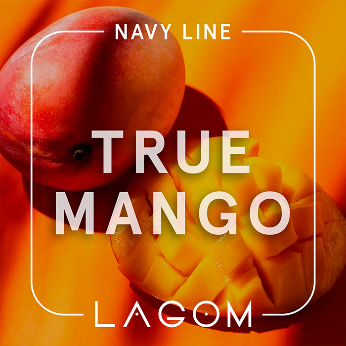 Тютюн Lagom Navy True Mango (Спілий манго)