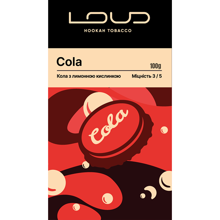 NEW! Табак Loud Dark Line Cola (Кола)