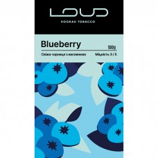 NEW! Тютюн Loud Dark Line Blueberry (Чорниця) 100 г