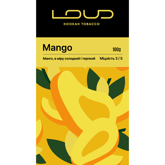 NEW! Табак Loud Dark Line Mango (Манго)