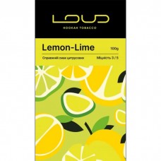 NEW! Тютюн Loud Dark Line Lemon-Lime (Лимон, Лайм) 100 г