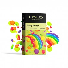 NEW! Тютюн Loud Dark Line Crazy Rainbow (Ківі, Малина, Цитрус) 100 г