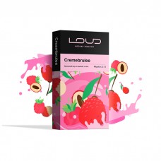 NEW! Тютюн Loud Dark Line Cremebrulee (Кремовий мус з малини та лічі) 100 г