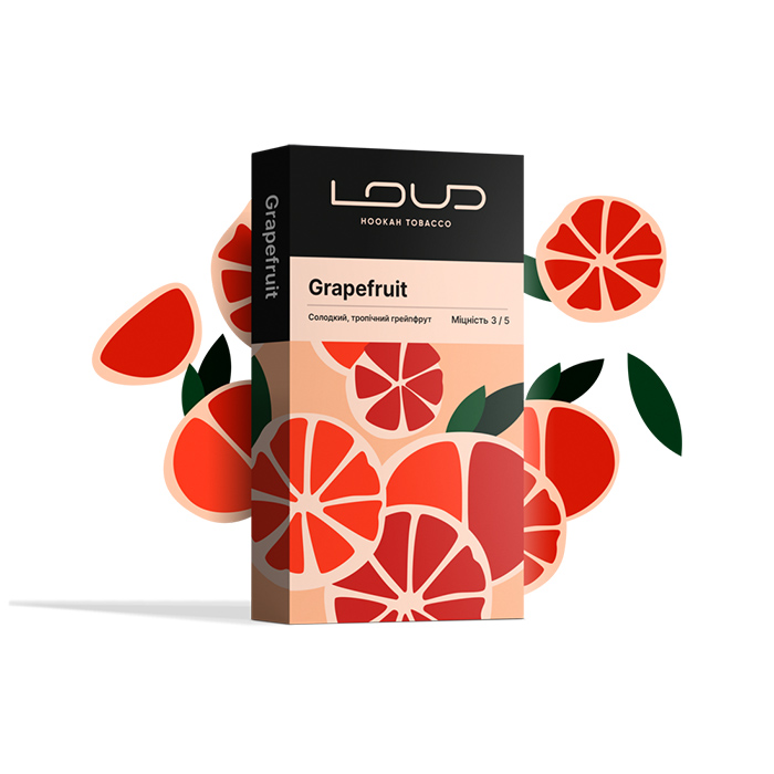 NEW! Тютюн Loud Dark Line Grapefruit (Грейпфрут)