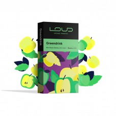 NEW! Тютюн Loud Dark Line Greendrink (Яблуко, м'ята, базилік, матча) 100 г