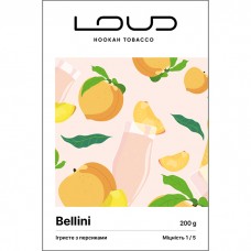 Тютюн Loud Light Line Bellini (Ігристе з персиками) 200 г