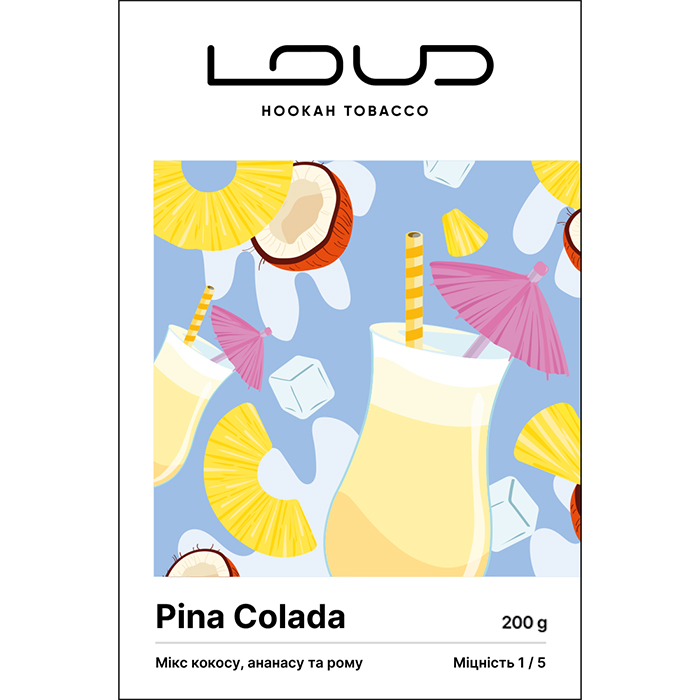 Тютюн Loud Light Line Pina colada (Піна Коллада)