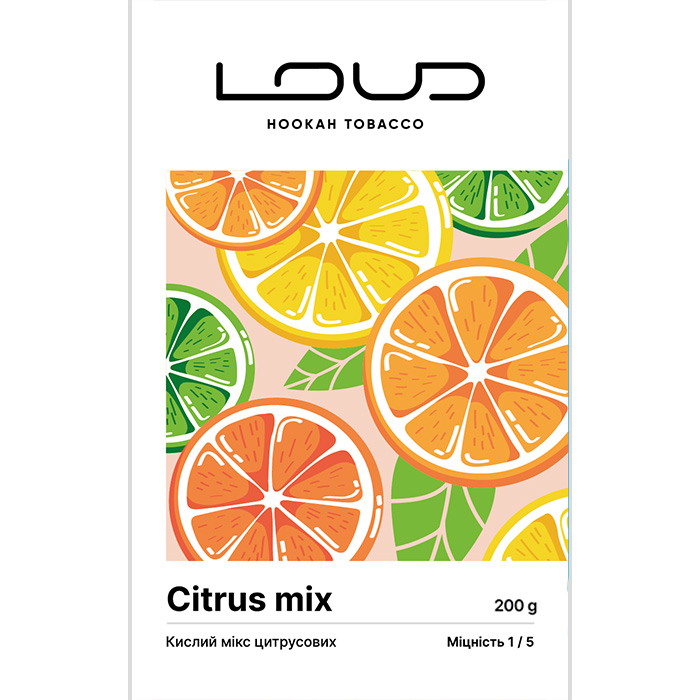 Табак Loud Light Line Citrus Mix (Микс цитрусовых)