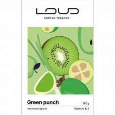 Табак Loud Light Line Green Punch (Киви, Лемонграсс, Яблоко, Манго) 200 г