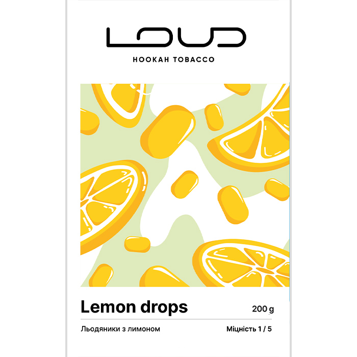 Табак Loud Light Line Lemon drops (Лимонные леденцы)