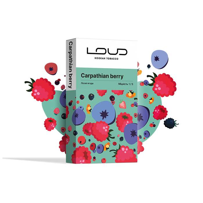 Тютюн Loud Light Line Carpathian Berry (Лісові ягоди)