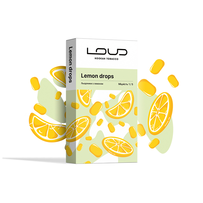 Табак Loud Light Line Lemon drops (Лимонные леденцы)