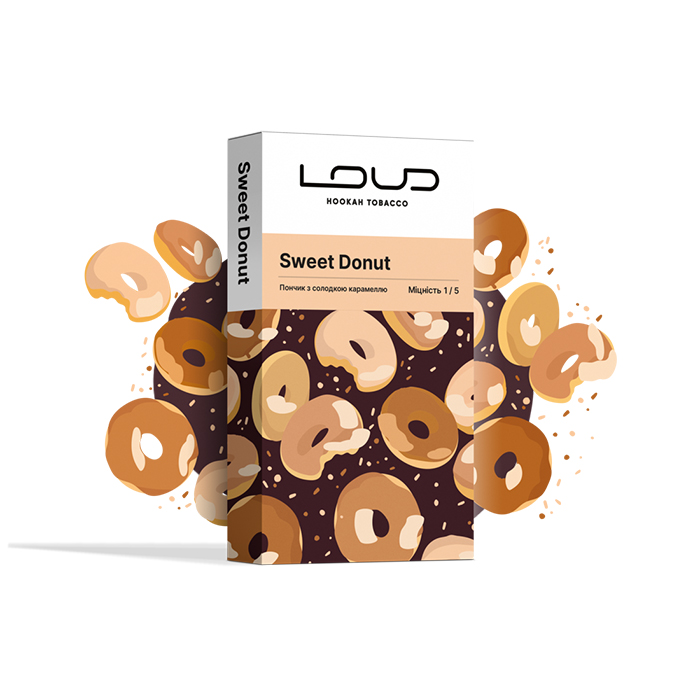 Табак Loud Light Line Sweet Donut (Пончик со сладкой карамелью)