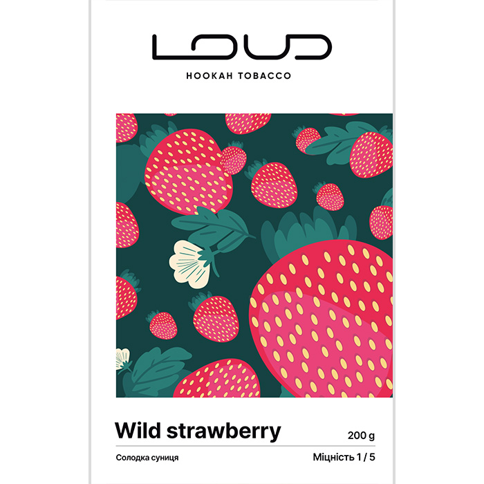 Тютюн Loud Light Line Wild Strawberry (Суниця)