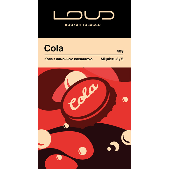 NEW! Тютюн Loud Dark Line Cola (Кола)