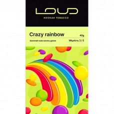 NEW! Тютюн Loud Dark Line Crazy Rainbow (Ківі, Малина, Цитрус) 40 г