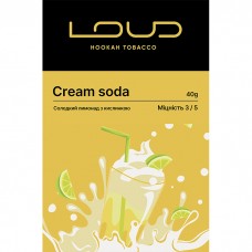 NEW! Табак Loud Dark Line Cream soda (Сладкий лимонад с кислинкой) 40 г