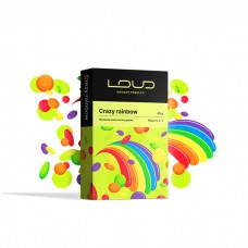 NEW! Тютюн Loud Dark Line Crazy Rainbow (Ківі, Малина, Цитрус) 40 г