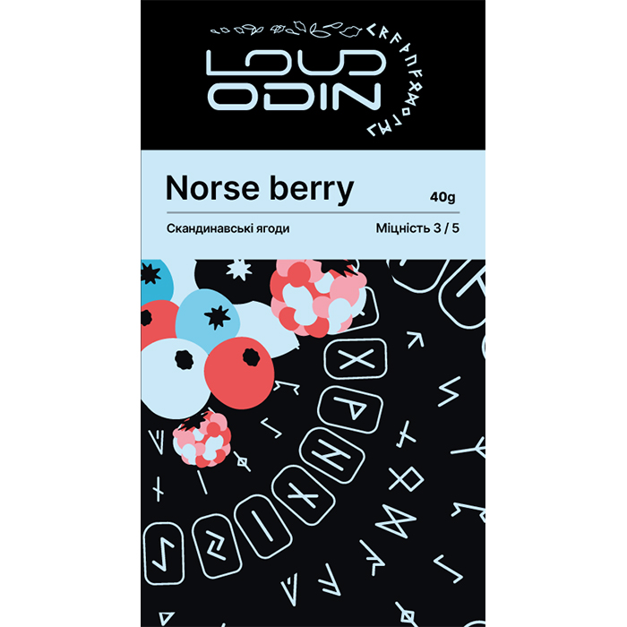 NEW! Табак Loud Dark Line Norsberry (Ягоды)