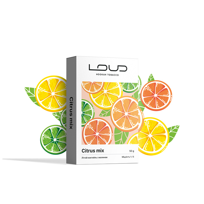 Тютюн Loud Light Line Citrus Mix (Мікс цитрусових)