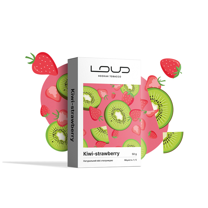 Табак Loud Light Line Kiwi Strawberry (Киви, Клубника)