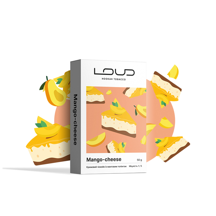 Тютюн Loud Light Line Mango Cheese (Манговий чізкейк)