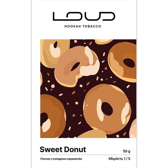 Табак Loud Light Line Sweet Donut (Пончик со сладкой карамелью)