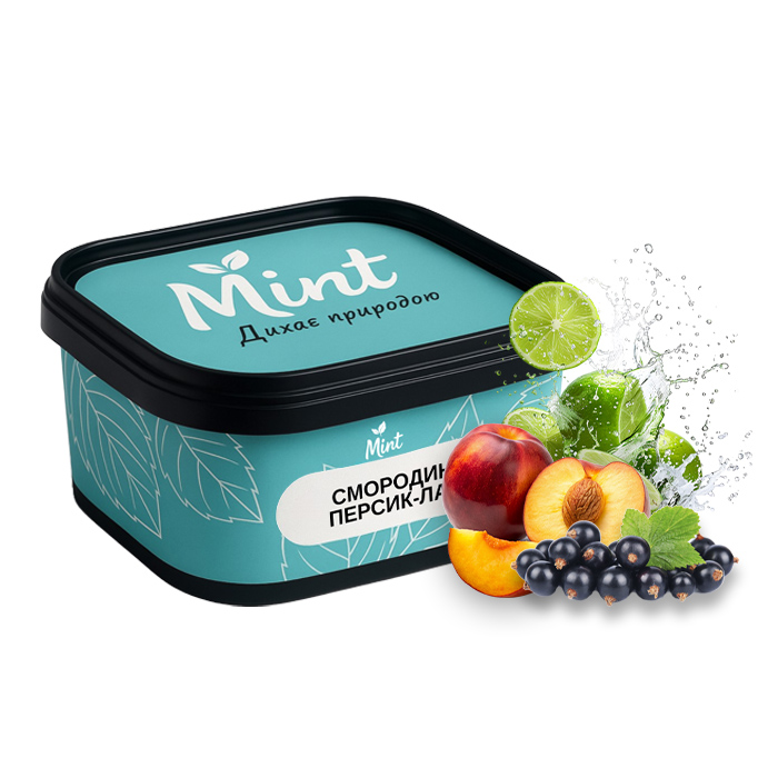 Суміш для кальяну Mint Смородина Персик Лайм