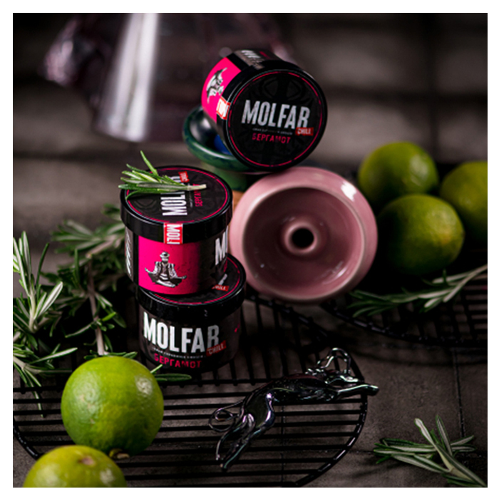 Тютюн  Molfar Chill Line Bergamot (Бергамот) 100 г