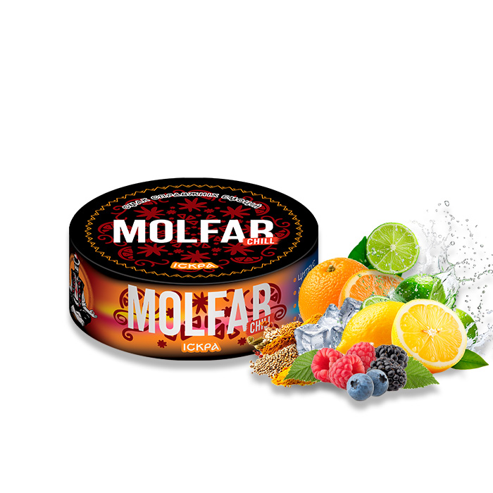 Табак Molfar Chill Line Искра (Цитрус, Лесные ягоды, Специи, Холод) Табак Molfar Chill Line Искра (Цитрус, Лесные ягоды, Специи, Холод)