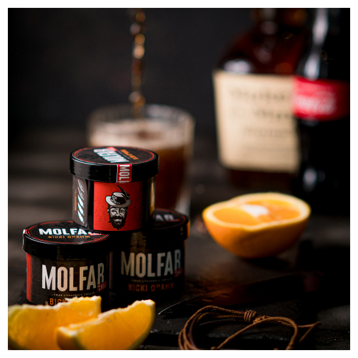 Тютюн Molfar Chill Line Whiskey Orange (Віскі Оранж)