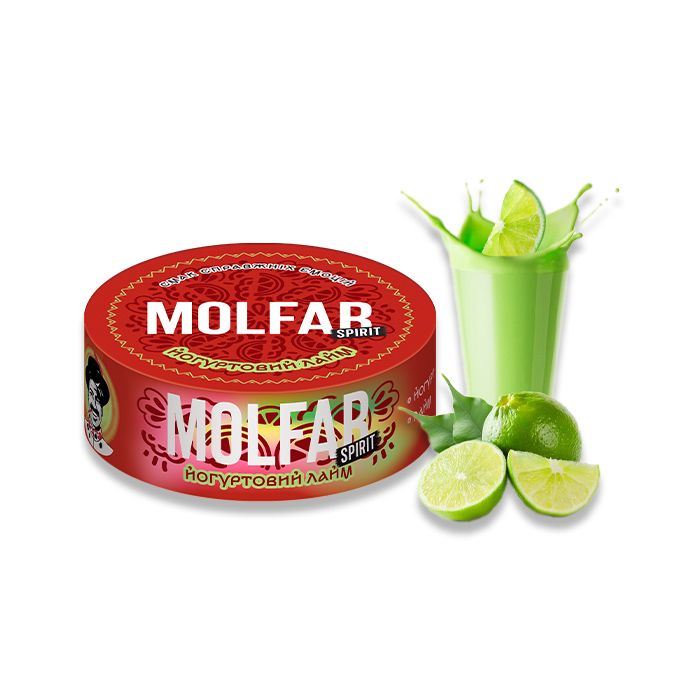 Тютюн Molfar Spirit Line Йогуртовий лайм (Йогурт, Лайм)