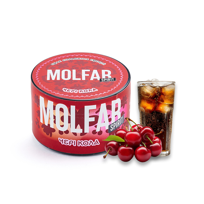 Тютюн Molfar Spirit Line Чері Кола (Вишня, Кола)