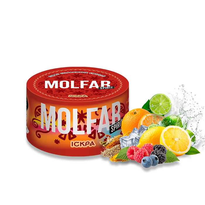 Тютюн Molfar Spirit Line Іскра (Цитрус, Лісові ягоди, Прянощі, Холод) Тютюн Molfar Spirit Line Іскра (Цитрус, Лісові ягоди, Прянощі, Холод)