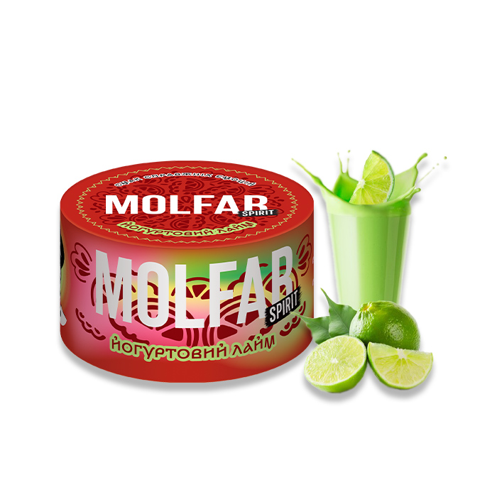 Тютюн Molfar Spirit Line Йогуртовий лайм (Йогурт, Лайм)